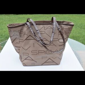 Via Spiga logo tote bag
